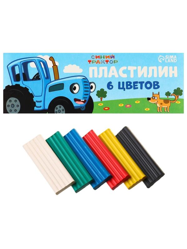 Пластилин 6 цветов 90 г 
