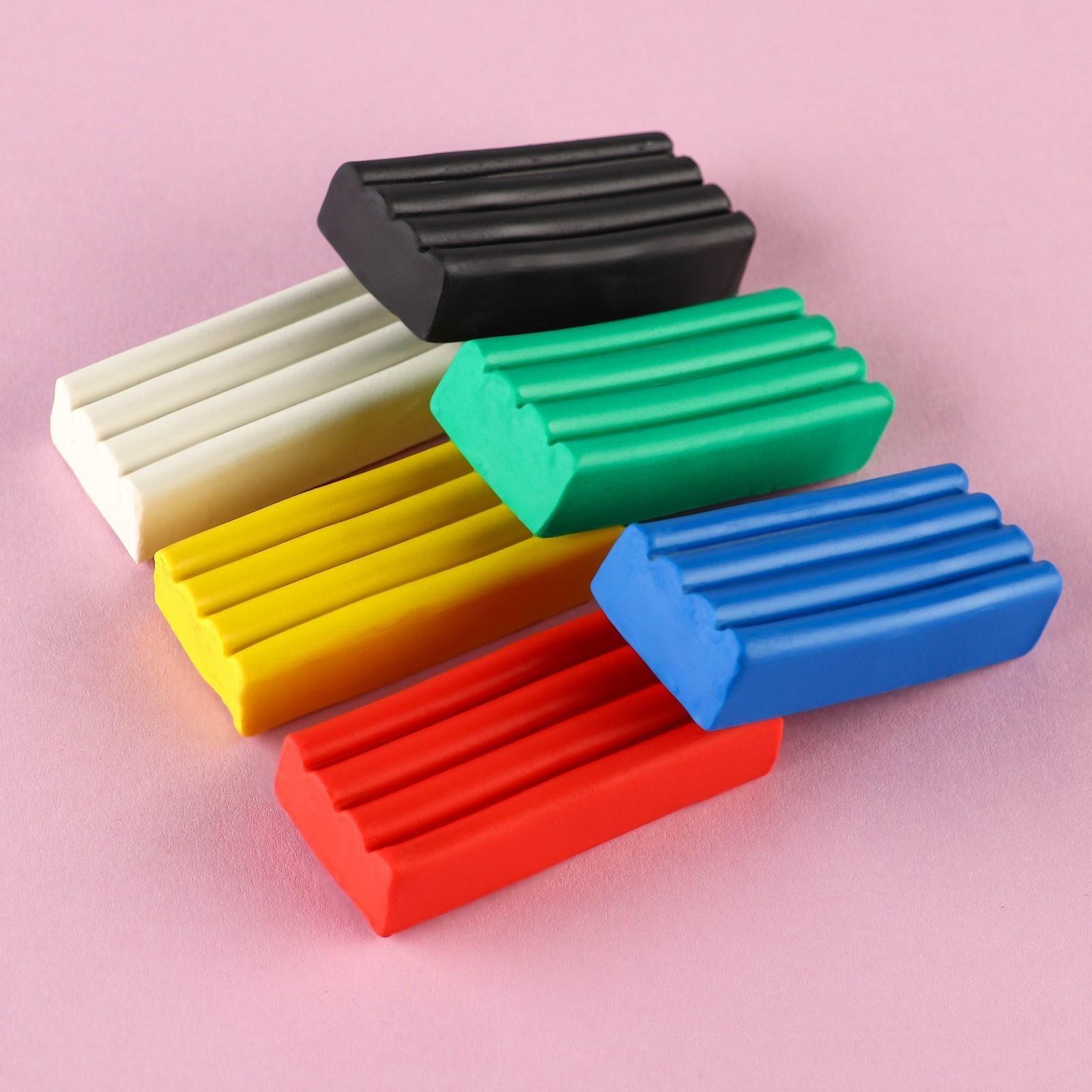 Пластилин 6 цветов 90 г 