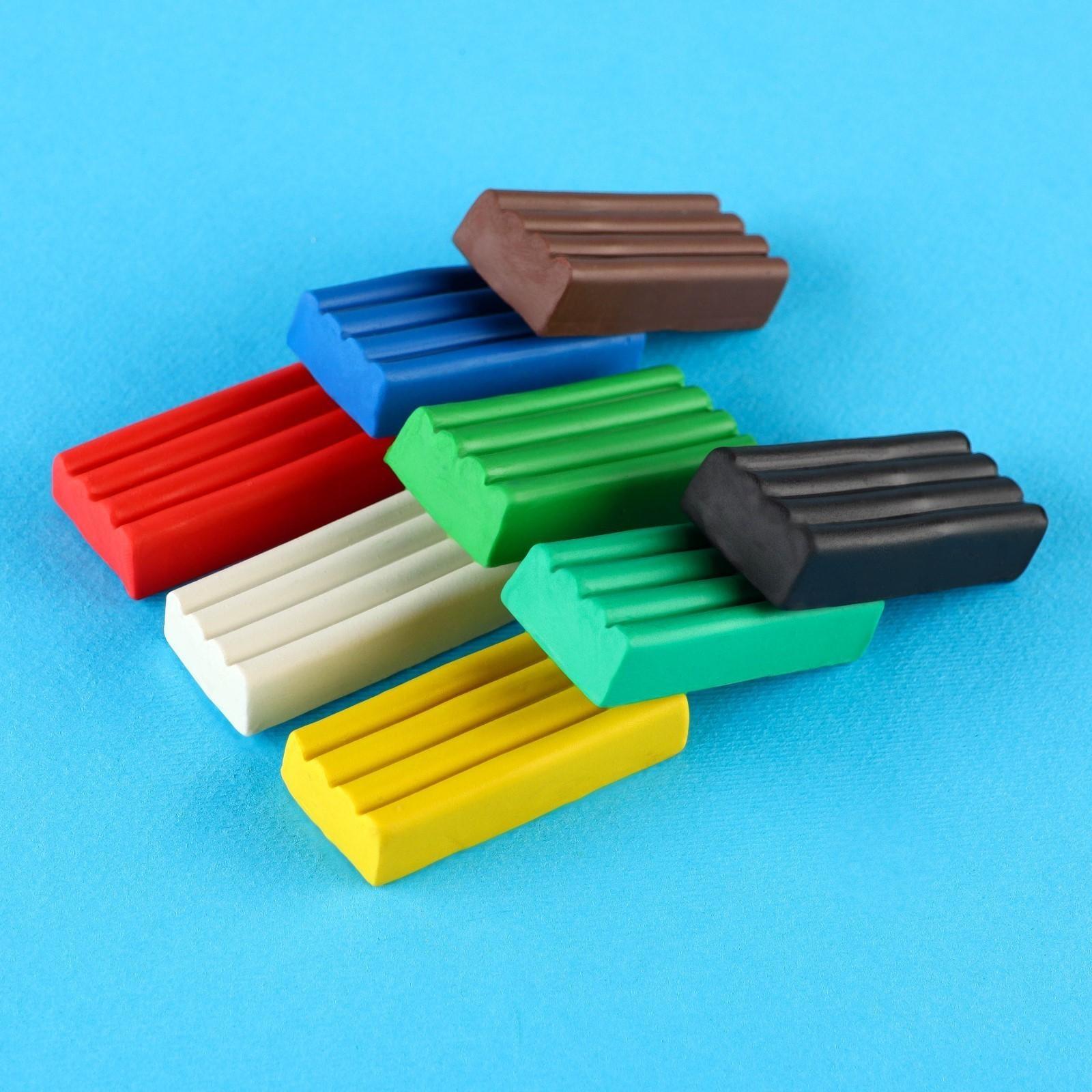 Пластилин 8 цветов 120 г 