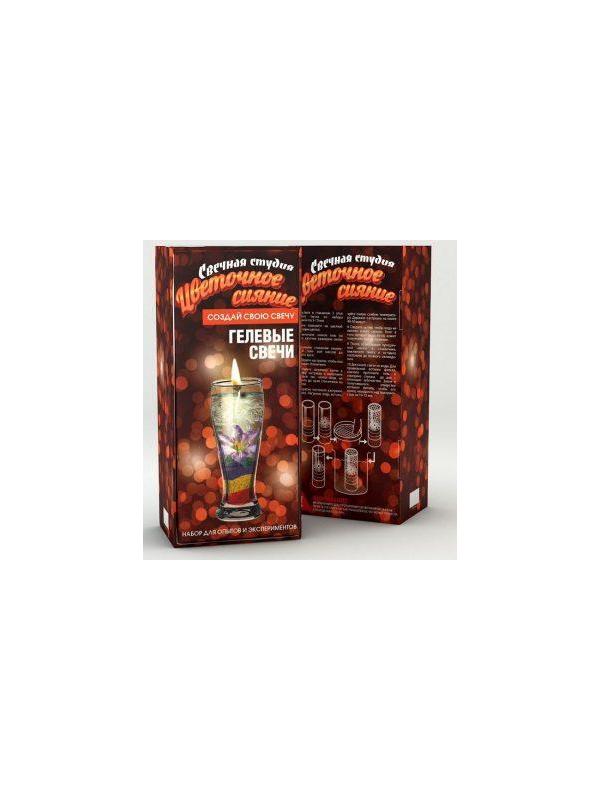 Набор для создания гелевых свечей Цветочное сияние