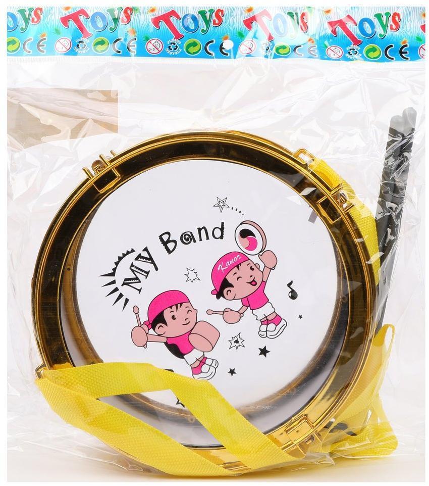 Барабан диам.20 см, в ассорт., пакет