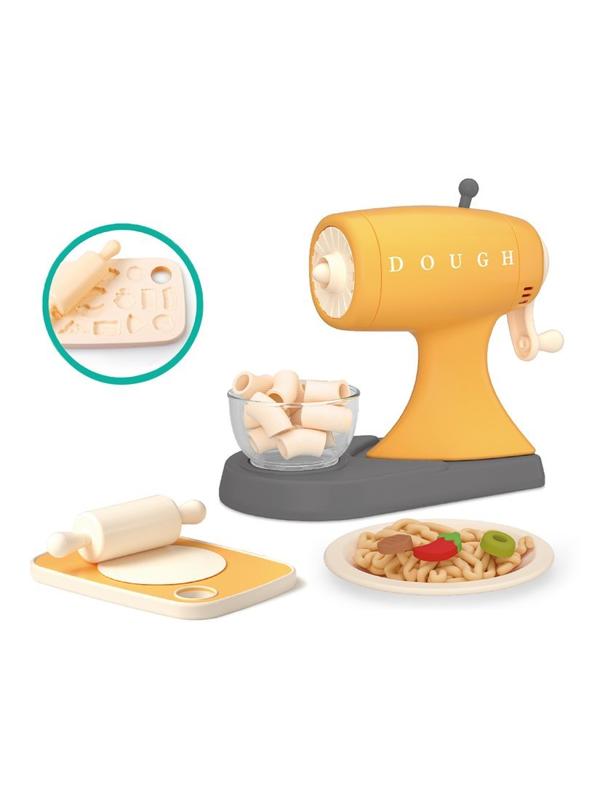 Набор для лепки «Машинка для пасты», тесто 8 цветов, 225 г, машинка, 15
аксессуаров