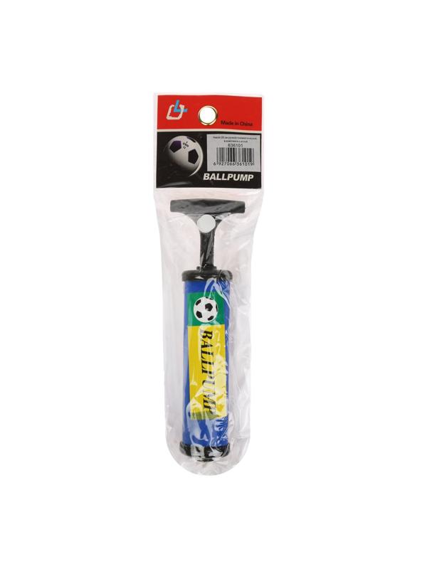 Насос 20 см ручной пневматический, в комплекте с иглой в ассорт.