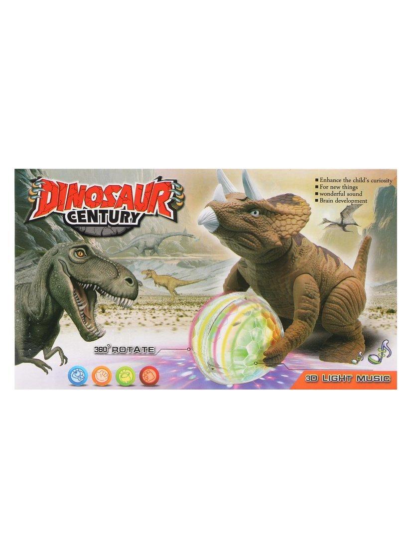 Динозавр эл., свет, звук, эл.пит.АА*3шт.не вх.в комплект, в ассортименте