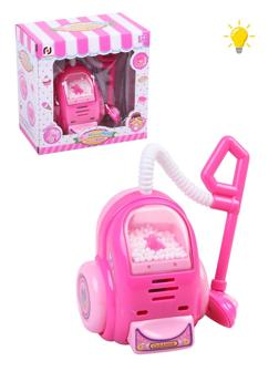 Игрушка Бытовая техника Пылесос, свет, эл. пит. ААх2шт не вх.в компл., кор.