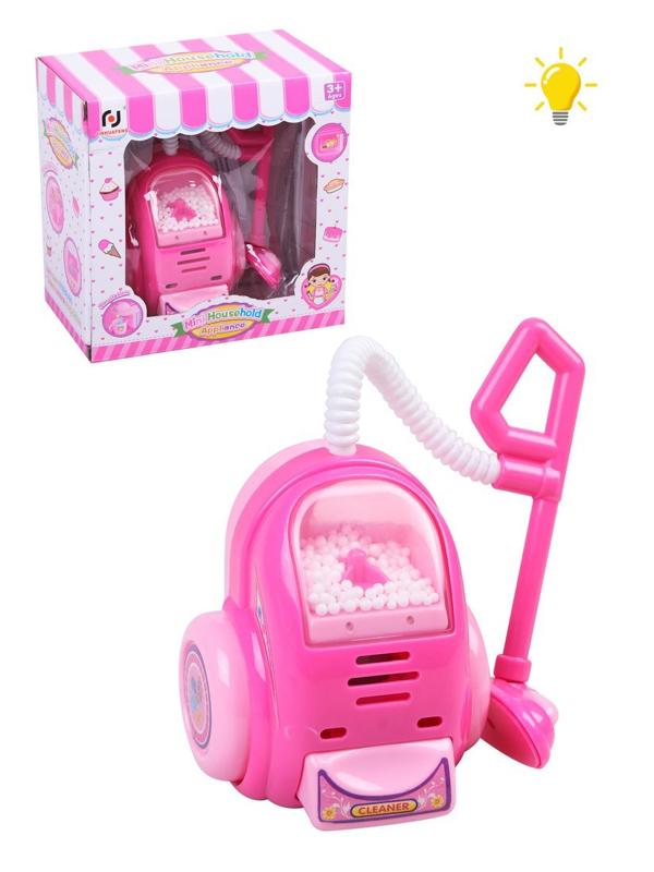 Игрушка Бытовая техника Пылесос, свет, эл. пит. ААх2шт не вх.в компл., кор.