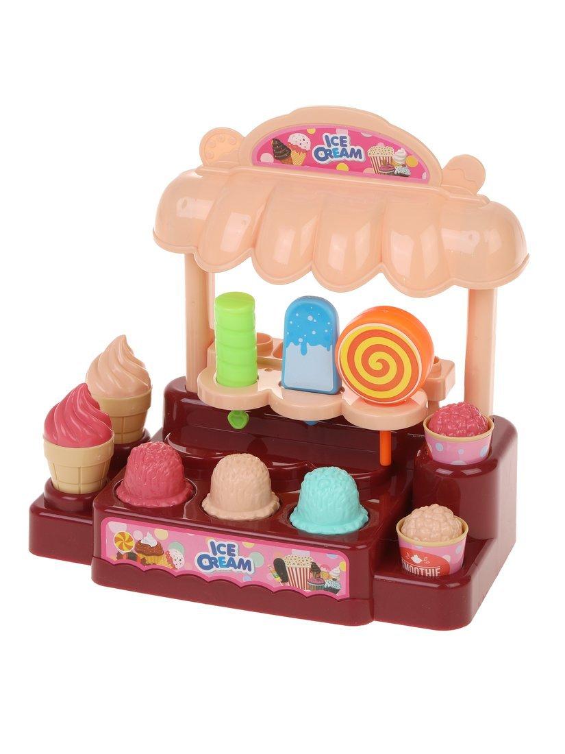 Игр. наб. Кафе-мороженое, свет, звук, в компл. предм. 8шт., эл. пит. ААх2шт.
не вх. в компл., кор.