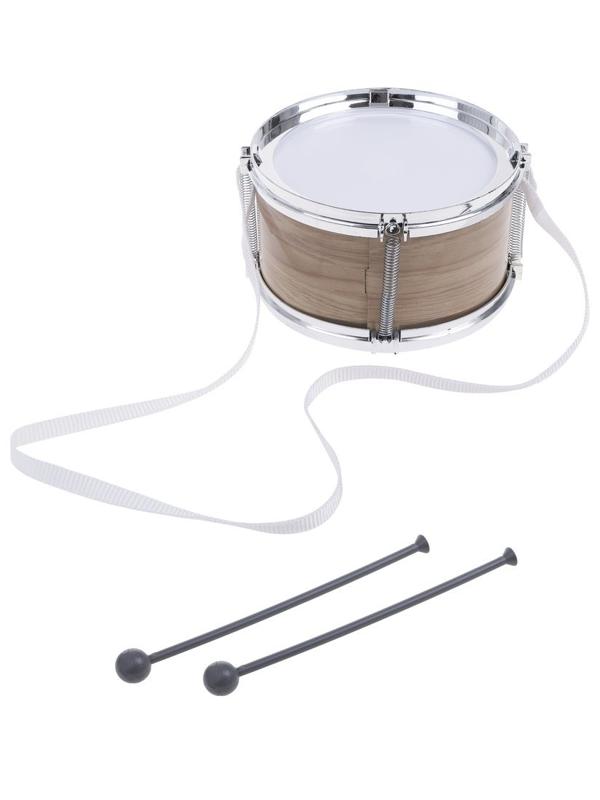 Музыкальный инструмент: барабан, 2 палочки, ремешок, эл.пит. АА*3, не вх.в
компл., коробка