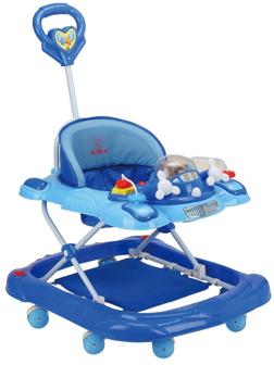 Ходунки детские Wind, свет, звук, ручка для родителей, силиконовые колеса с
фиксацией, столик с музыкальной каруселькой, эл.пит.АА*3 не вх.в комплект