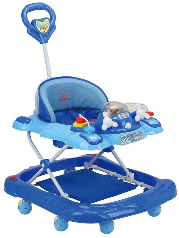Ходунки детские Wind, свет, звук, ручка для родителей, силиконовые колеса с
фиксацией, столик с музыкальной каруселькой, эл.пит.АА*3 не вх.в комплект