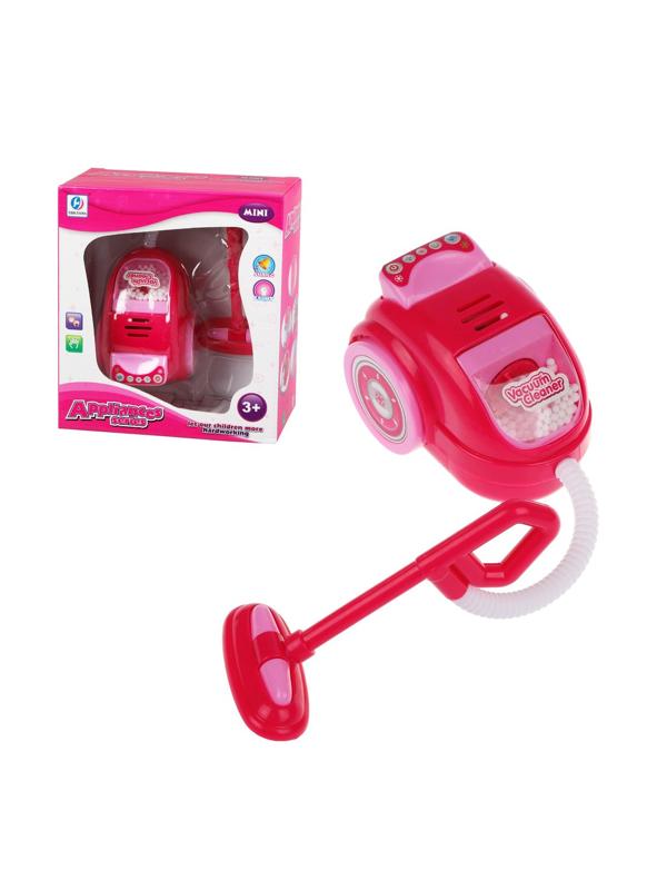 Игрушка бытовая техника Пылесос, звук, эл.пит ААх2шт не вх. в копл., кор.