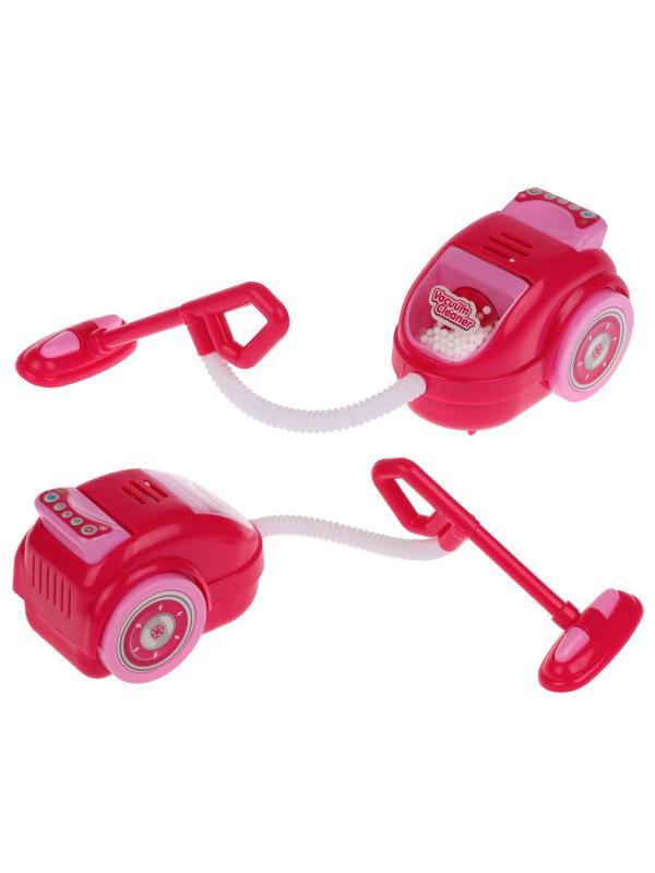 Игрушка бытовая техника Пылесос, звук, эл.пит ААх2шт не вх. в копл., кор.