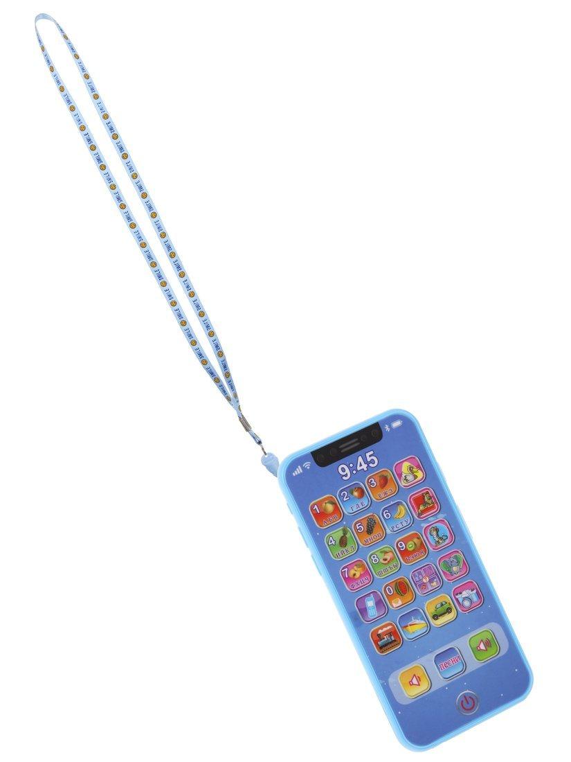 Телефон, свет, звук, эл. пит. AG13х3 шт., вх.в компл., в ассорт., блист.