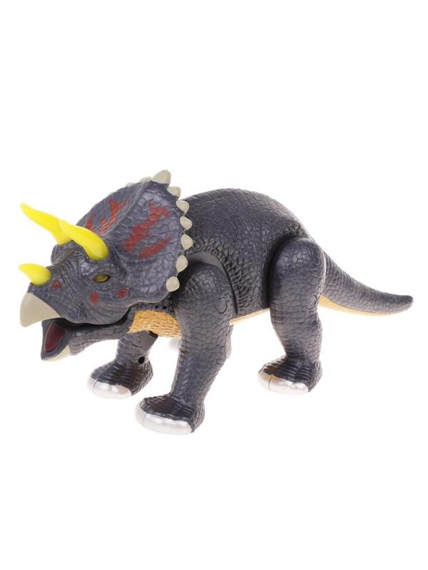 Динозавр, свет, звук, эл.пит. ААх3 не вх.в компл., в ассорт., кор.