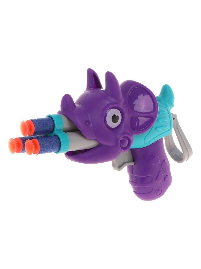 Бластер, в комплекте: мягкие пули 5шт., коробка