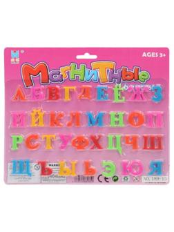 Игр. набор Буквы, 33 предм. в ассорт., блистер