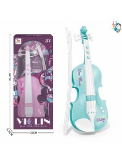 Музыкальный инструмент: скрипка, свет, звук, эл. пит. ААх3 шт., не вх.в
компл., в ассорт., коробка