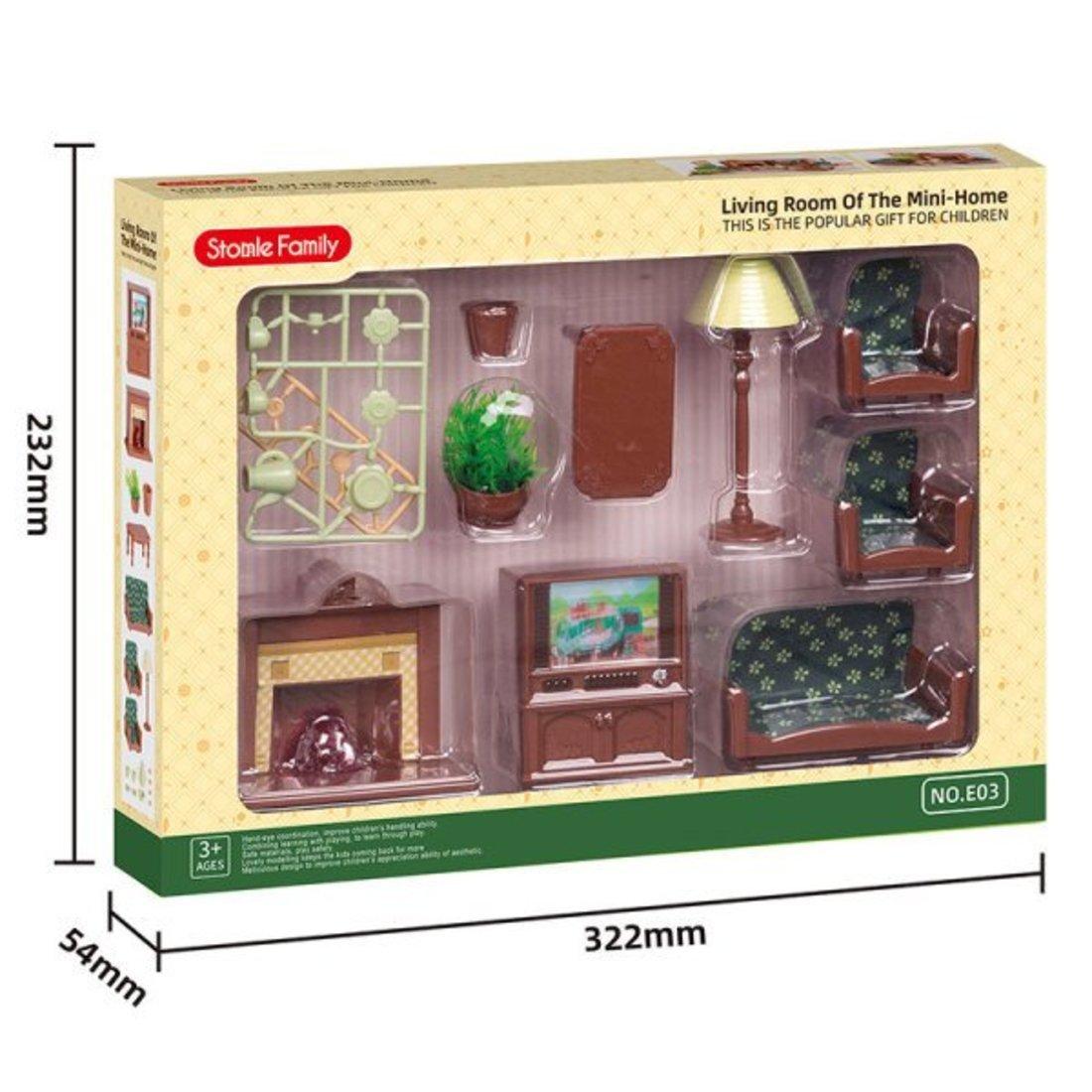 Игр. наб. Гостинная, в компл. предметов 20 шт.