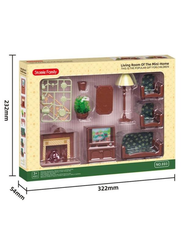 Игр. наб. Гостинная, в компл. предметов 20 шт.