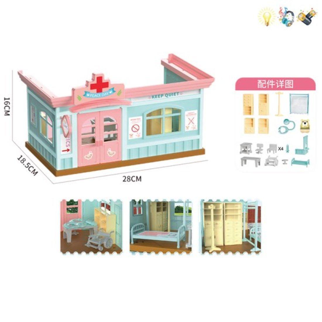 Игр. наб. Вылечи меня, свет, звук, в компл. предметов и деталей 31 шт., эл.
пит. AG3х3шт. вх. в компл.