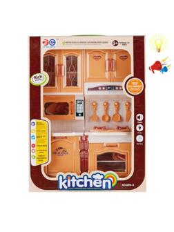 Игр. наб. Кухня, свет, звук, в компл. предметов 10 шт., эл. пит. ААх2шт. не
вх. в компл.