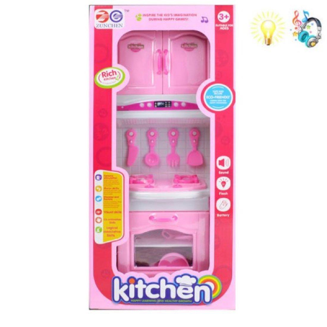 Игр. наб. Кухня, свет, звук, в компл. предметов 9 шт., эл. пит. ААх2шт. не
вх. в компл.