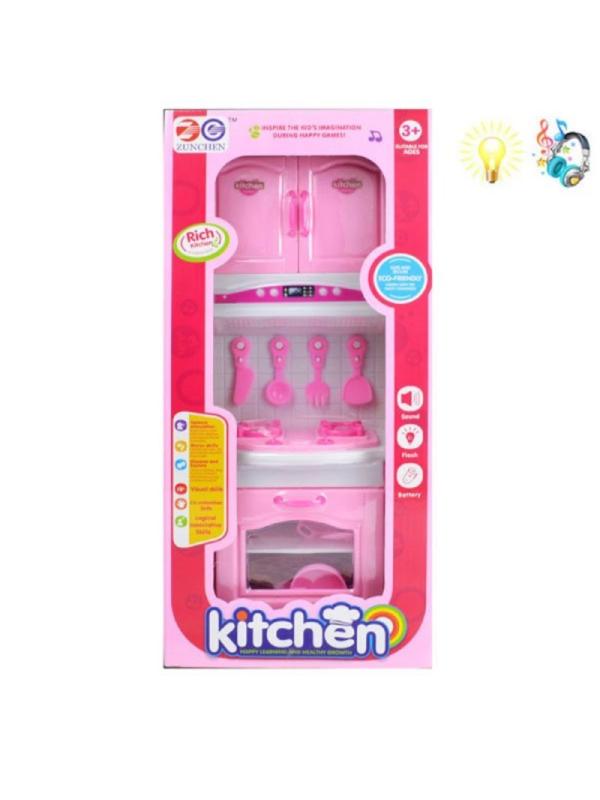 Игр. наб. Кухня, свет, звук, в компл. предметов 9 шт., эл. пит. ААх2шт. не
вх. в компл.