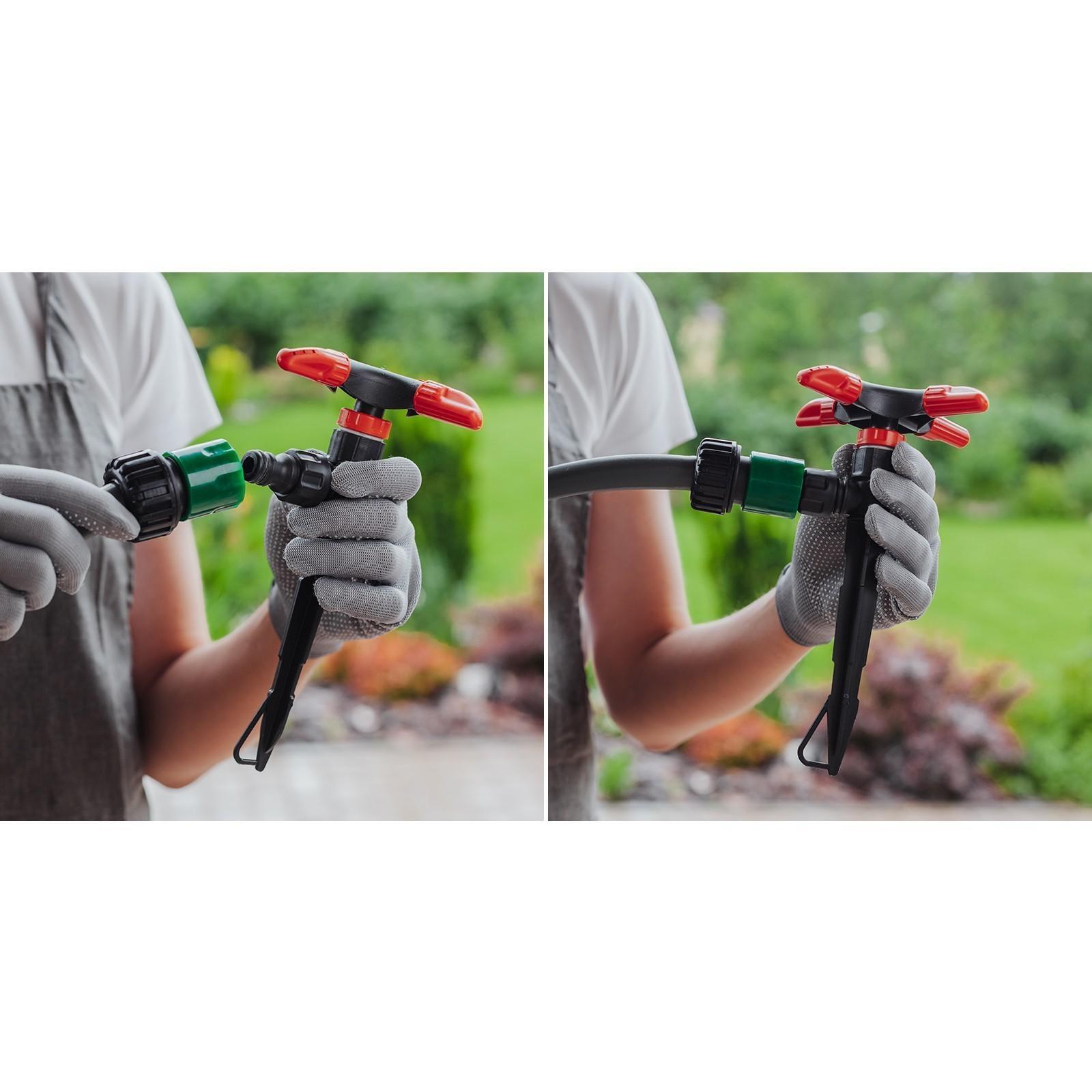 Распылитель 4-лепестковый, под коннектор, пика, пластик, «Жук»