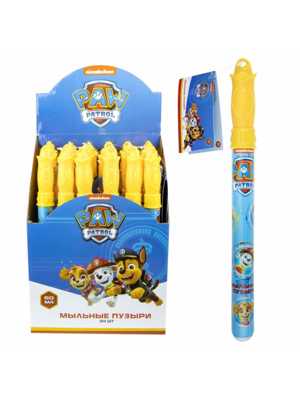 Мыльные пузыри Щенячий патруль, колба 60 мл, д/б, Т17292