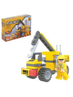 Конструктор «Городские строители: Кран-лебёдка», 67 деталей