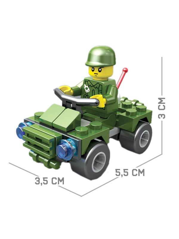 Конструктор «Военный патруль», 36 деталей