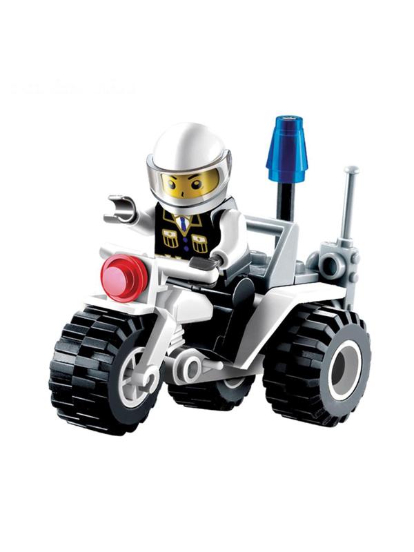 Конструктор «Дорожный патруль», 27 деталей, в пакете