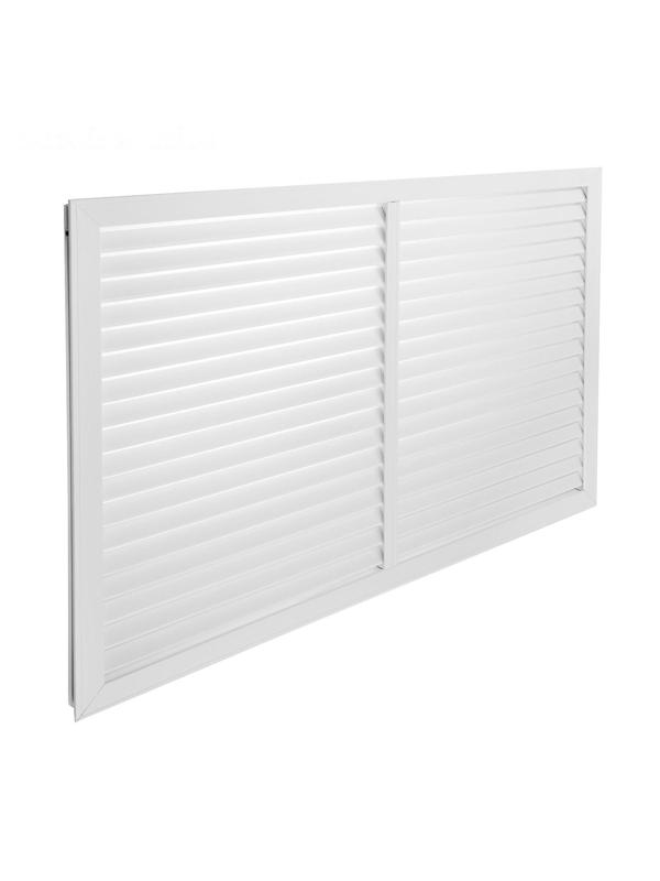 Решетка радиаторная ПВХ, 600 х 900 мм, белая