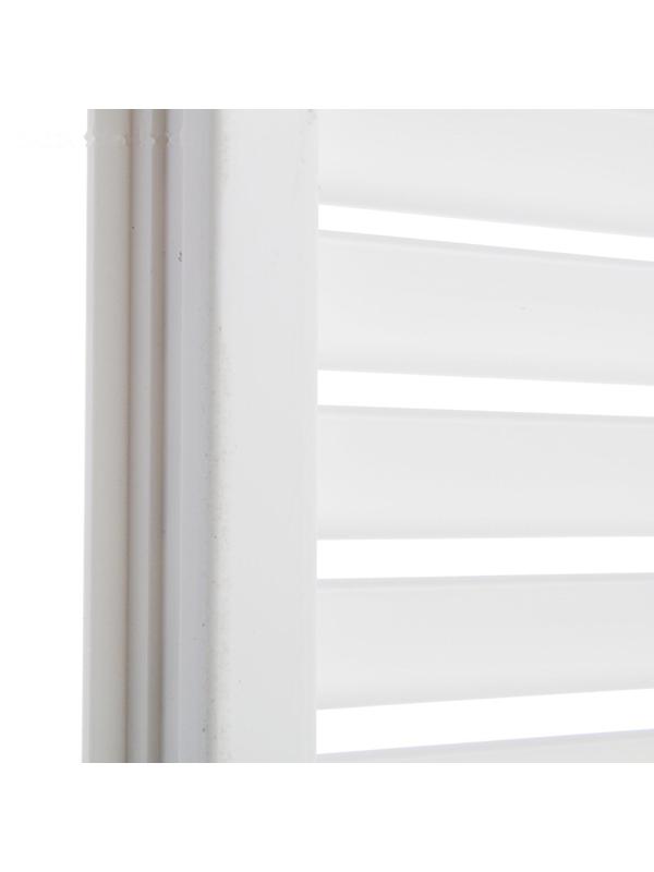 Решетка радиаторная ПВХ, 600 х 1200 мм, белая