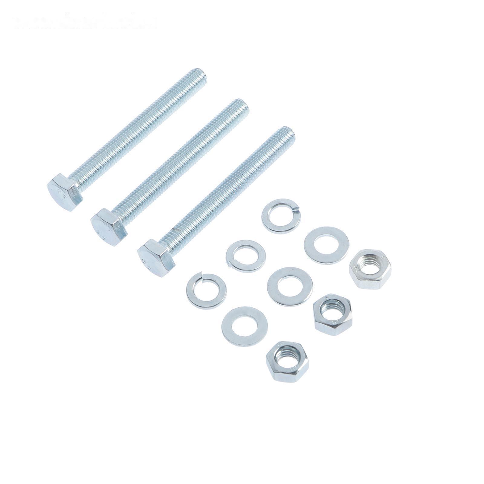 Болт СТРОЙБАТ, с шестигранной головкой, оцинкованный, DIN933, М8х70 мм, 3 шт