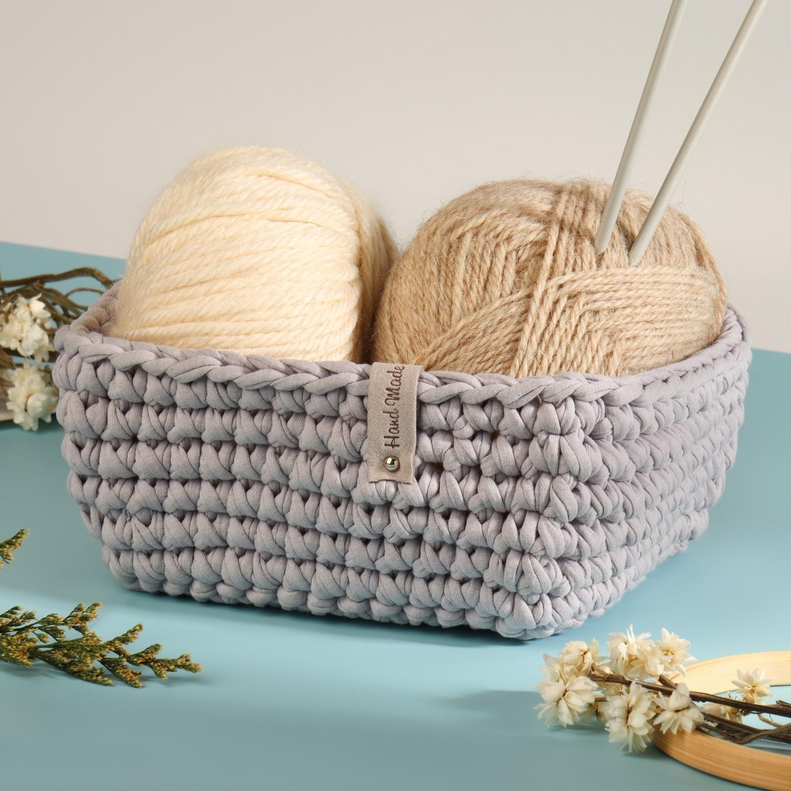 Бирка с кнопкой «Hand made», 8 × 1,5 см, 10 шт, цвет серый