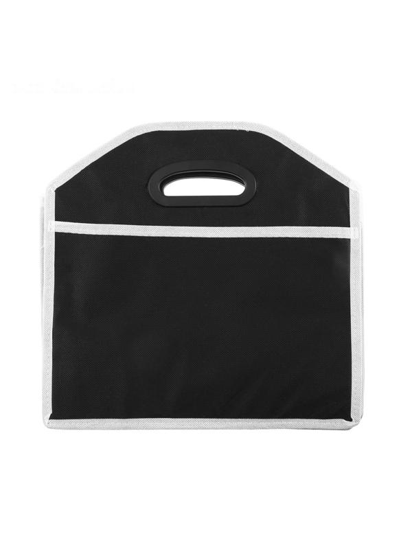 Органайзер в багажник автомобиля, складной, 52×32×31 см, 3 секции, черный