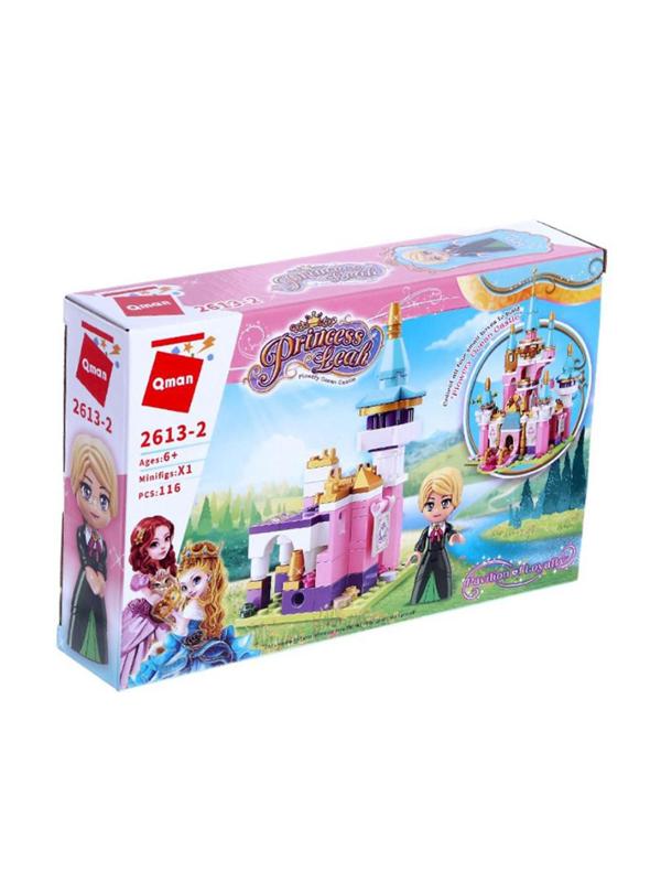 Конструктор Принцессы «Мини замок и принцесса», 1 минифигура и 116 деталей