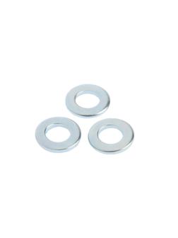 Шайба плоская ТУНДРА krep, DIN125, М6, цинк, 1 кг