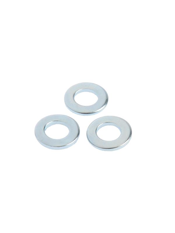 Шайба плоская ТУНДРА krep, DIN125, М6, цинк, 1 кг