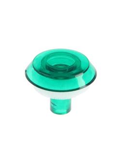 Термошайба d=38 мм для поликарб. 24 мм, зеленый, 25 шт.