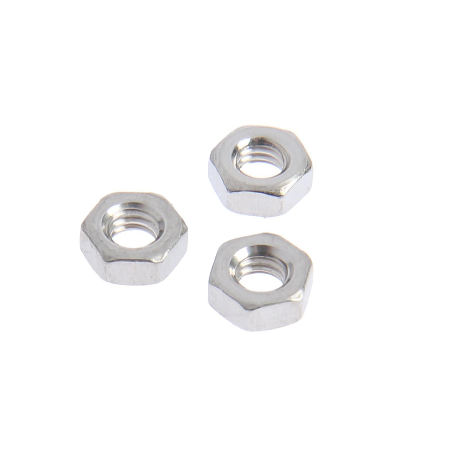 Гайка DIN934 М4 нерж., A2, 100 шт.