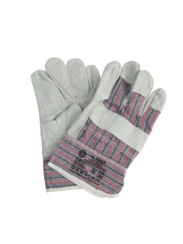 Перчатки сварщика спилковые, комбинированные, размер XXXL 11, 270 мм