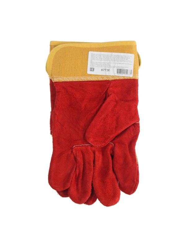 Перчатки сварщика спилковые, комбинированные, размер XXXL 11, 270 мм