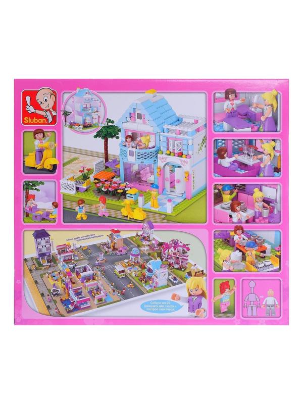 Конструктор Розовая мечта «Загородный дом», 539 деталей