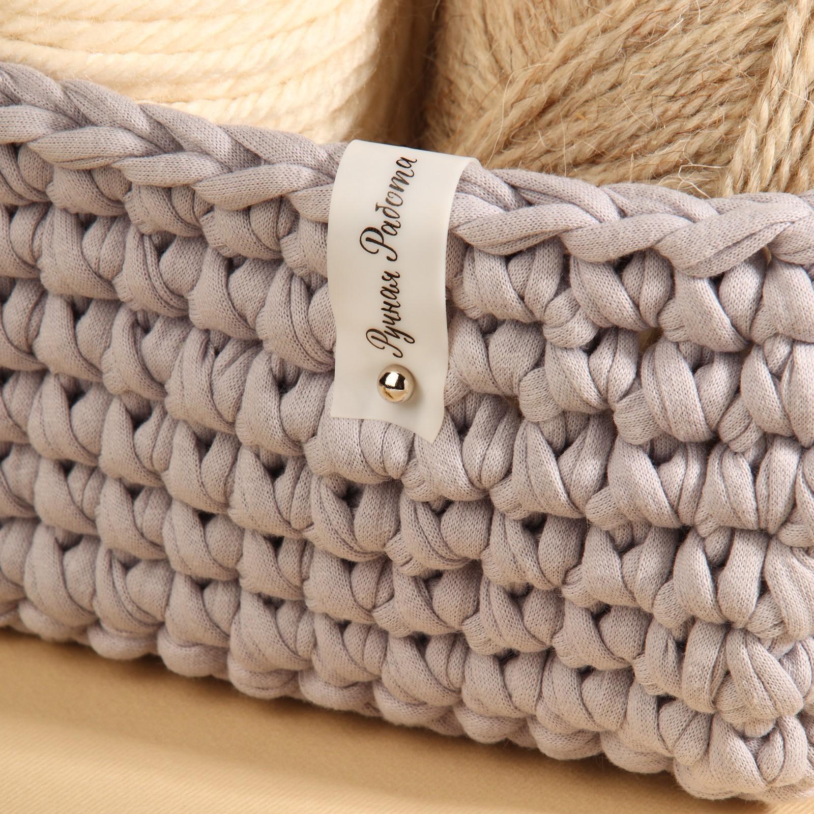 Бирка с кнопкой «Ручная работа», 8 × 1,5 см, 10 шт, цвет матовый/чёрный