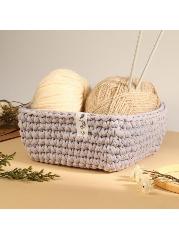 Бирка с кнопкой «Hand made», 8 × 1,8 см, 10 шт, цвет матовый/чёрный