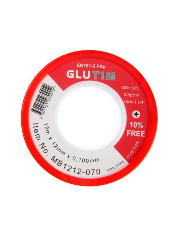 Лента ФУМ TIM MB1212-070, для воды, 12 x 12 x 0,1 мм, резьба до 1 1/4