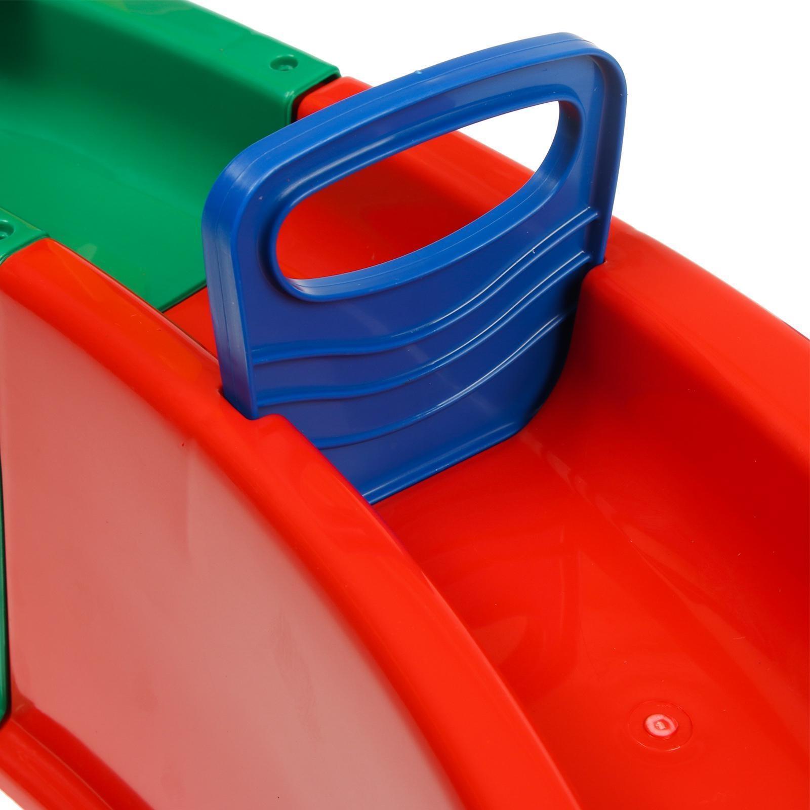 Песочница пластиковая, 136 × 136 × 18 см, с набором для игр, разборная «Туба-Дуба»