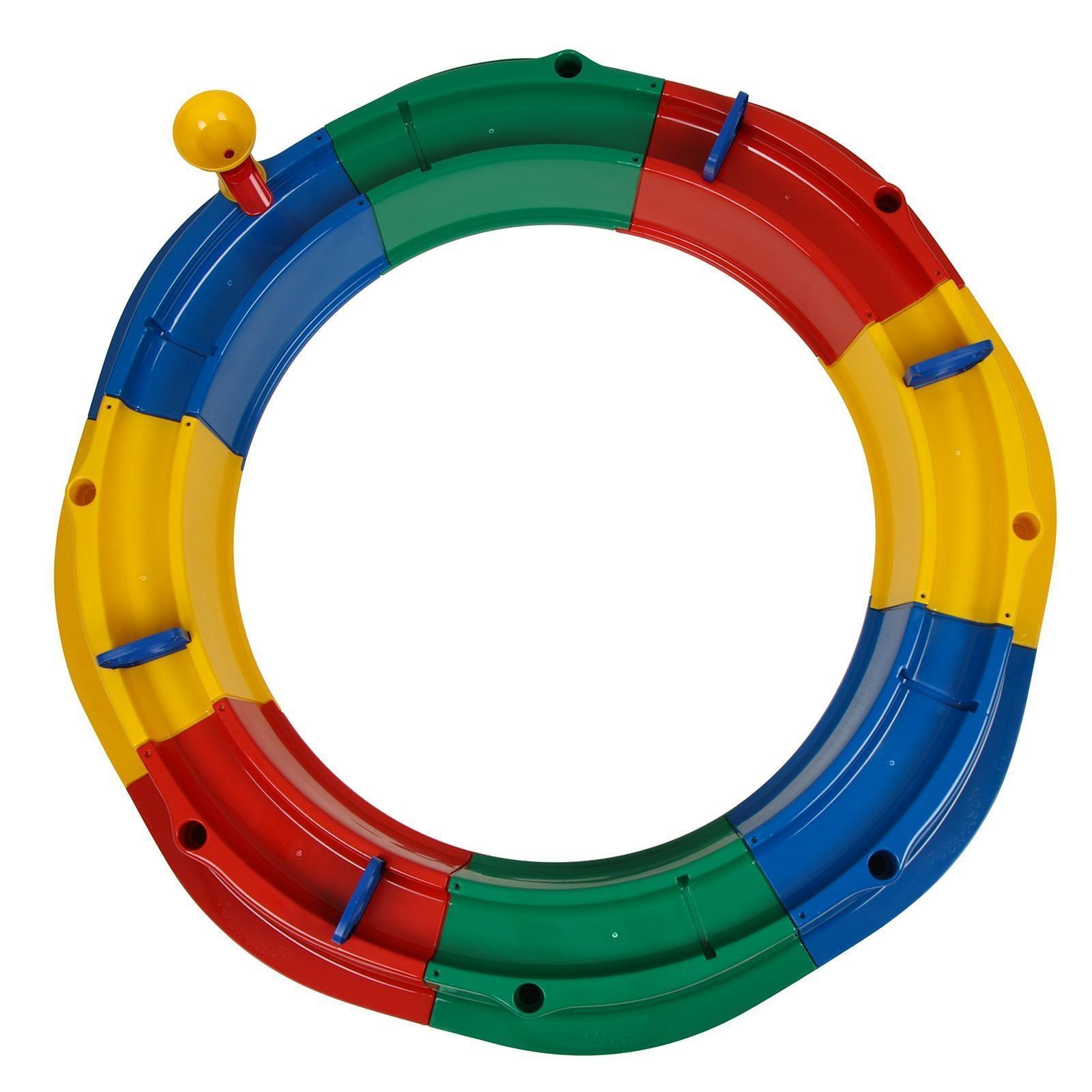 Песочница пластиковая, 136 × 136 × 18 см, с набором для игр, разборная «Туба-Дуба»